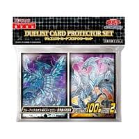 Imported Yu-Gi-Oh! Duelist Card Protectors - Blue Eyes Chaos Max & Neo Ultimate Dragon (200-Pack)