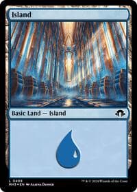 Island (0499) (Ripple Foil)