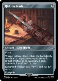 Hidden Blade (Foil Etched)