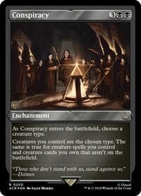 Conspiracy (Foil Etched)