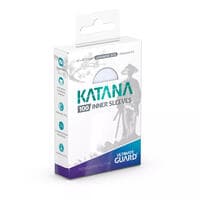 Katana Japanese Size Precision-Fit Inner Sleeves - Clear (100-Pack)