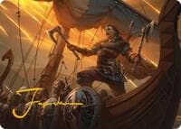 Eivor, Battle-Ready Art Card (Gold-Stamped Signature)