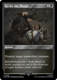 Go for the Throat (Foil Etched)