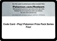 Code Card - Play! Pokemon Prize Pack Series Four