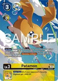 Patamon - P-122 (Digimon Adventure 02: The Beginning Set)