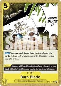 Burn Blade