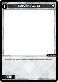 Servant ZERO (Parallel Foil) // [Virus] (Non-Foil)