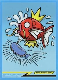 Pokemon TCG: Pokemon Center Japan Exclusive Card Sleeves - Magikarp & Wailord Tag Team GX (64-Pack)