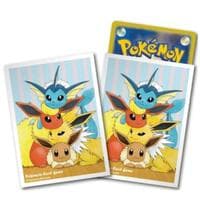 Pokemon TCG: Pokemon Center Japan Exclusive Card Sleeves - Friendly Eeveelutions (64-Pack)