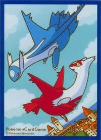 Pokemon TCG: Pokemon Center Japan Exclusive Card Sleeves - Latias & Latios Ver.2 (64-Pack)