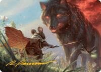 Repel Calamity Art Card (Gold-Stamped Signature)
