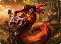 Mr. Foxglove Art Card