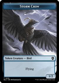 Storm Crow // Frog Lizard Double-Sided Token