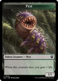 Pest // Shapeshifter Double-Sided Token