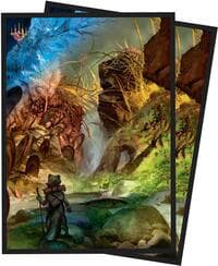 Bloomburrow Swamp Standard Deck Protector Sleeves for Magic: The Gathering (100-pack)