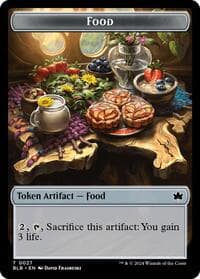 Food // Bushy Bodyguard Double-Sided Token