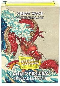 Dragon Shield Dual Matte: Anniversary Special Edition - Great Wave (100-pack)