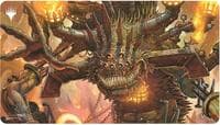 Duskmourn Playmat for Magic: The Gathering - Mythic Cycle Red (Overlord of the Boilerbilges)