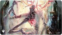 Duskmourn Playmat for Magic: The Gathering - Mythic Cycle White (Overlord of the Mistmoors)