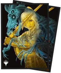 Duskmourn The Wandering Rescuer - Double Exposure Alt Standard Deck Protector Sleeves for Magic: The Gathering (100-pack)