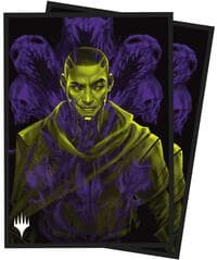 Duskmourn Kaito, Bane of Nightmares - Double Exposure Alt Standard Deck Protector Sleeves for Magic: The Gathering (100-pack)