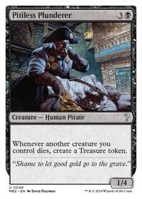 Pitiless Plunderer (White Border)