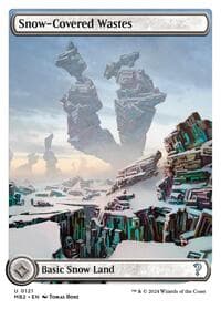 Snow-Covered Wastes (White Border)