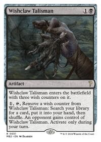 Wishclaw Talisman (White Border)