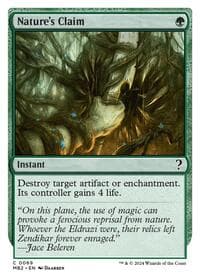 Nature's Claim (White Border)