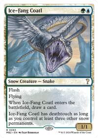 Ice-Fang Coatl (White Border)
