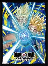 Dragon Ball Super CCG: Premium 7th Anniversary Box 2024 Card Sleeves - Father-Son Kamehameha (66-Pack)