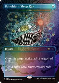 Beholder's Sleep Ray - Stifle (Rainbow Foil)