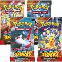 Surging Sparks Booster Pack Art Bundle [Set of 4]