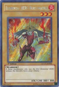 Elemental HERO Burstinatrix (Alternate Art)