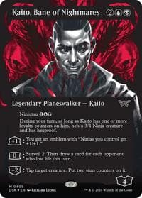 Kaito, Bane of Nightmares (Showcase) (Textured Foil)