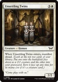 Unsettling Twins