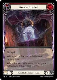 Arcane Cussing (Red)