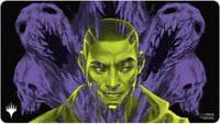 Duskmourn Playmat for Magic: The Gathering - Alt Art Key Character PW (Kaito, Bane of Nightmares - Double Exposure Alt)