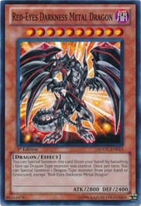 Red-Eyes Darkness Metal Dragon