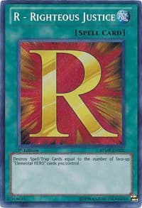 R - Righteous Justice