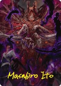 Damnation Art Card (Gold-Stamped Signature)