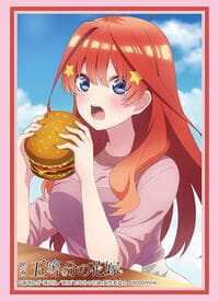 Bushiroad Sleeve Collection High Grade Vol.3905 The Quintessential Quintuplets - Itsuki Nakano Hamburger Ver. (75-Pack)