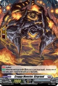 Craggy Monster, Girgrand (Foil)