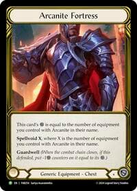Arcanite Fortress (Golden) - FAB254