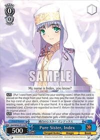Pure Sister, Index