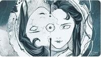 Secret Lair 2024: Peach Momoko - Deep Thoughts Deep Feelings: Time Sieve Playmat for Magic: The Gathering