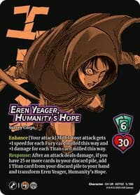 Eren Yeager, Humanity's Hope // Eren, Attack Titan Advancing