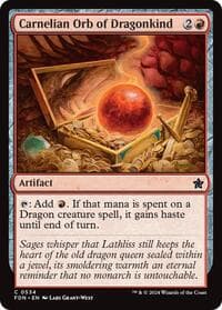 Carnelian Orb of Dragonkind (0534)
