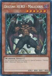 Destiny HERO - Malicious (Secret Rare)