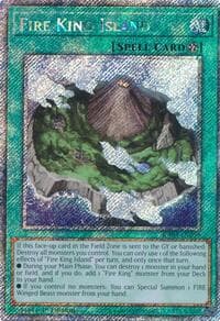Fire King Island (Platinum Secret Rare)